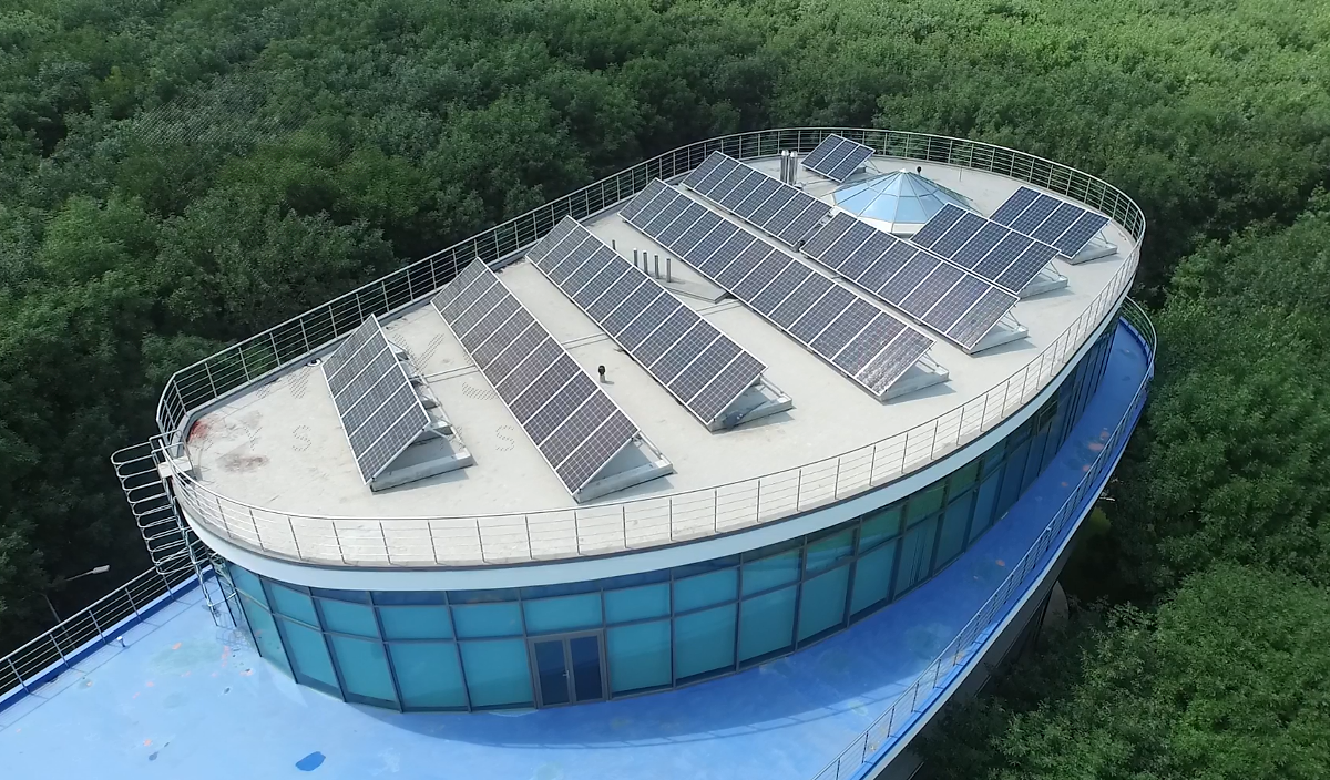 Сетевая солнечная электростанция мощностью 20 кВт