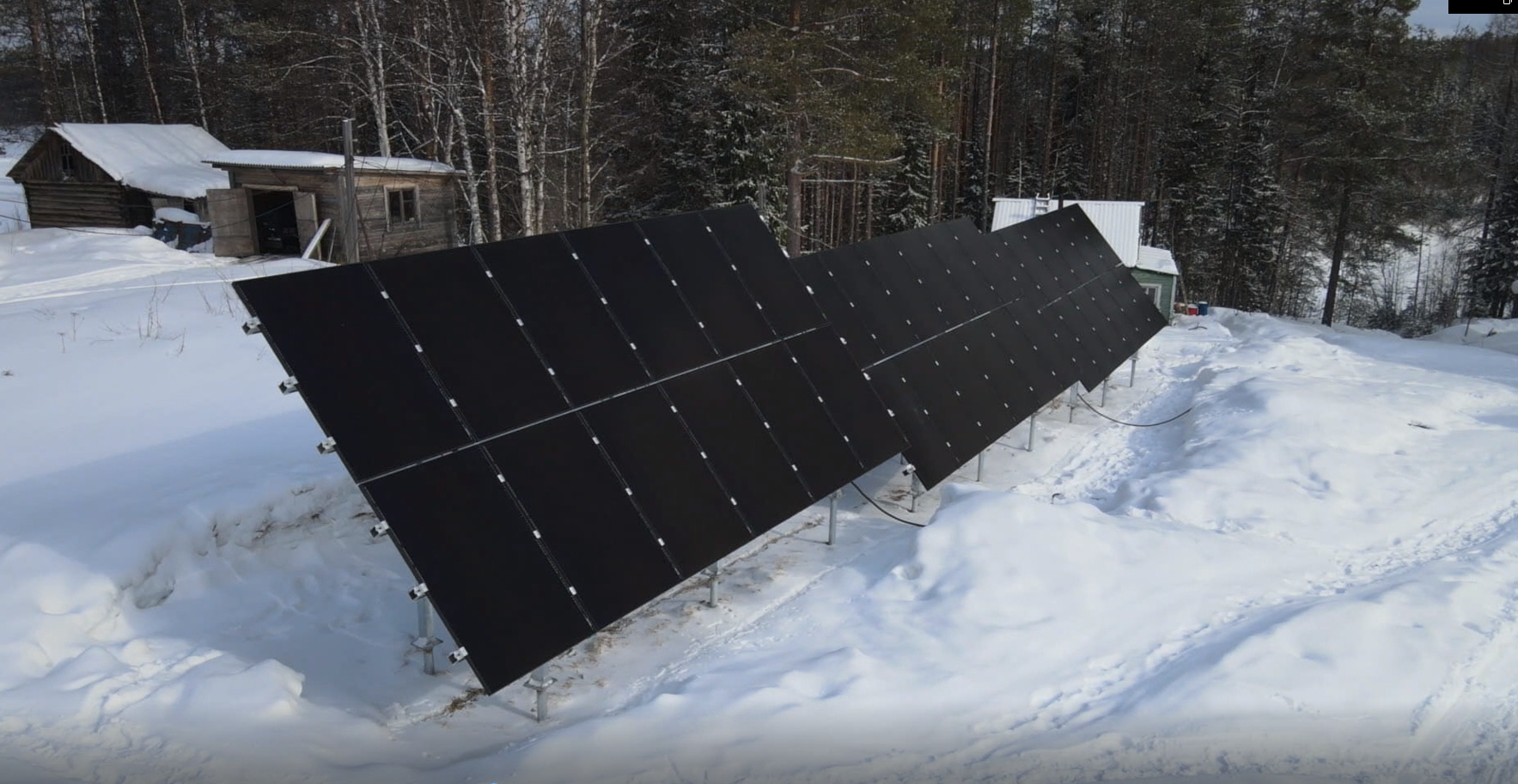 Солнечная энергосистема для Арктической станции